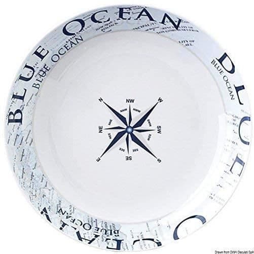 BRUNNER Ocean Blue Soup Tallrik