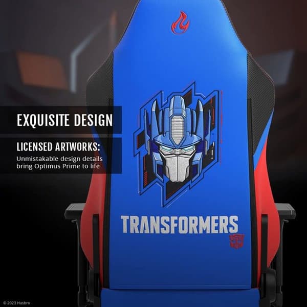 Nitro Concepts X1000 Gaming Stol - Transformers Optimus Prime Edition