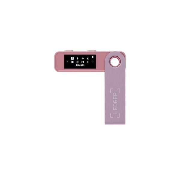 Kryptovaluta plånbok Ledger Ledger Nano S Plus Rosépastell