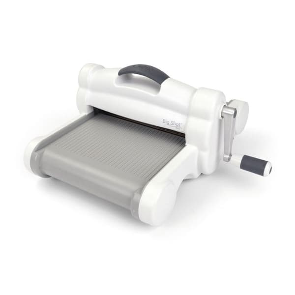 Maskin för skärning - Sizzix - Big Shot Plus - A4-format - Skärning och präglings - Vit och Grå