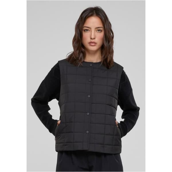 Sleeveless jacket lined women Urban Classics
