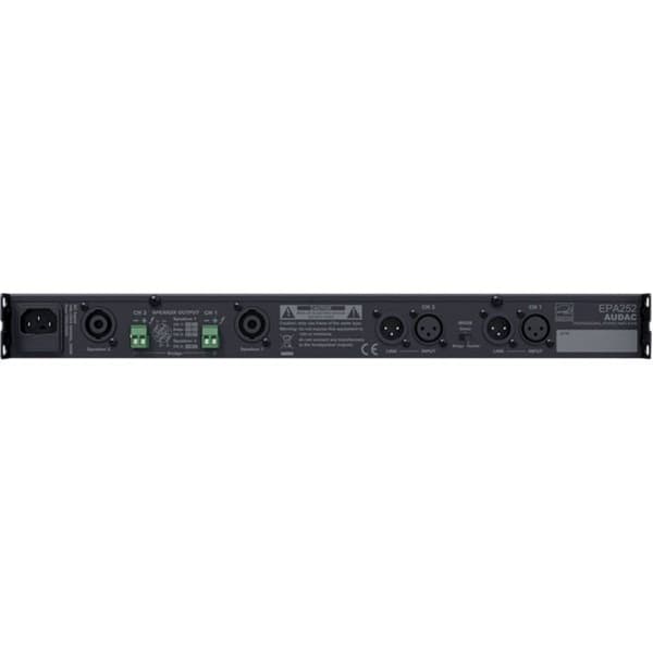 Audac EPA252 förstärkare klass D 2x 250W