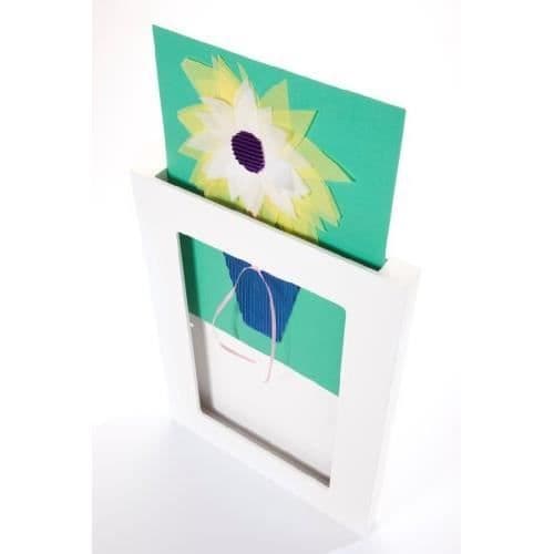 Articulate Gallery A4 Enkel Bildram, MDF m Panel, Vit, 35 x 26 x 2,3 cm A4 Enkelram