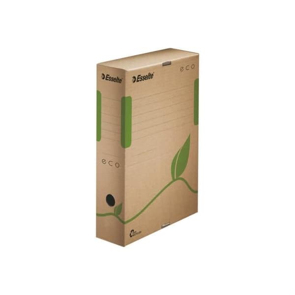 Esselte Eco Arkivlåda 80 mm A4 naturbrun
