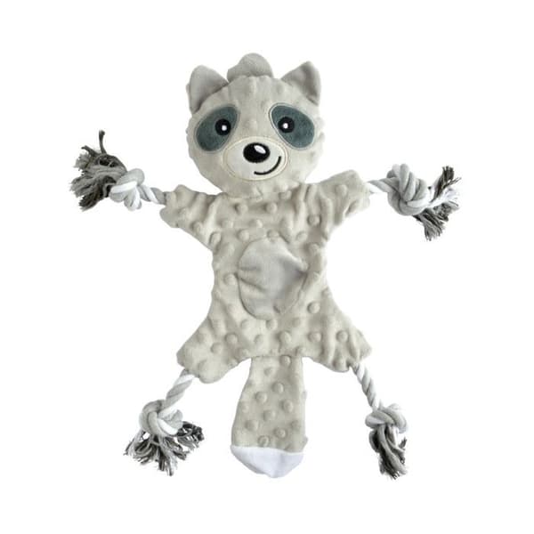 Plush Leksak Hund "Råtta 4 Knoppar" 37cm Grå