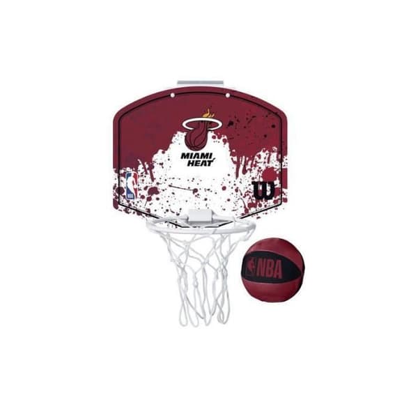 Mini Korg - WILSON - Miami Heat - Röd - One size - Enkel montering