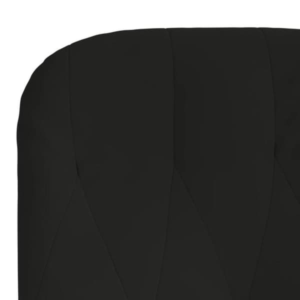 vidaXL Säcksoffa Svart Sammet 341200