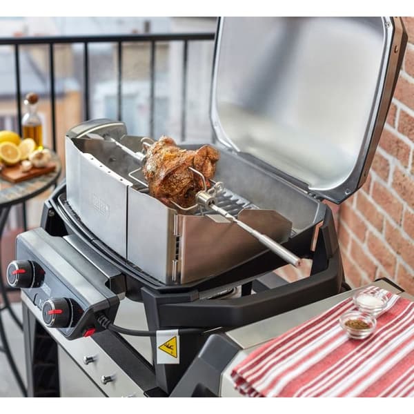 Grillspett för Weber Pulse elektrisk grill