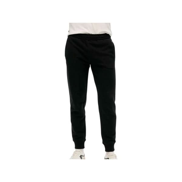 Jogging Superdry Herr Essential Svart Bomull