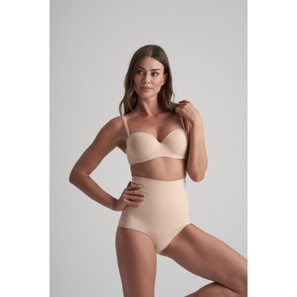 Culotte sculptant dam Bye Bra Midjekontroll - beige