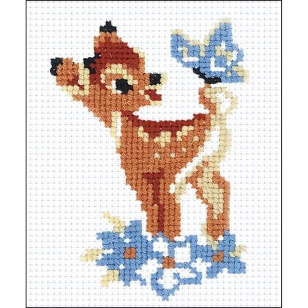 RIOLIS Counted Cross Stitch Kit 5"X6.25" -Bambi (10 Count)