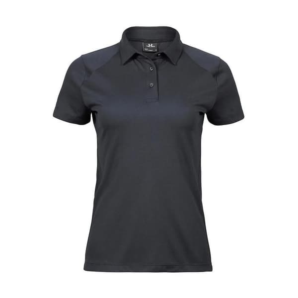 Polo dam Tee Jays Luxury Sport - mörkgrå