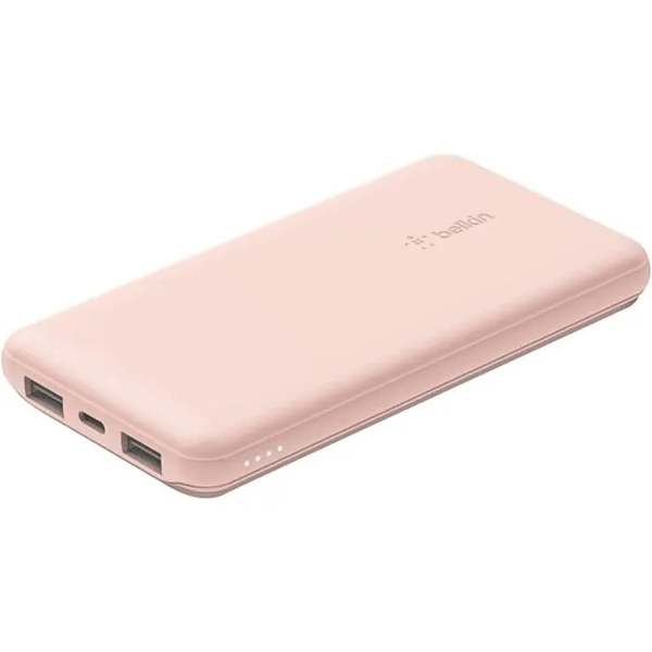 Externt batteri - BELKIN - 10 000 mAh - Rosa