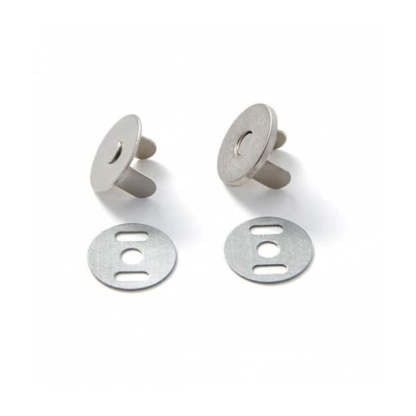 Magnetlås - PRYM - 19 mm - Silver - Unisex