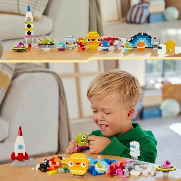 LEGO® 11037 Classic Creative Planets, Solsystemleksak, Raketskyttelbyggsats