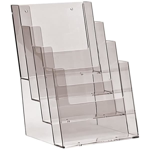 Displayställ för prospekt och flygblad i A5-format