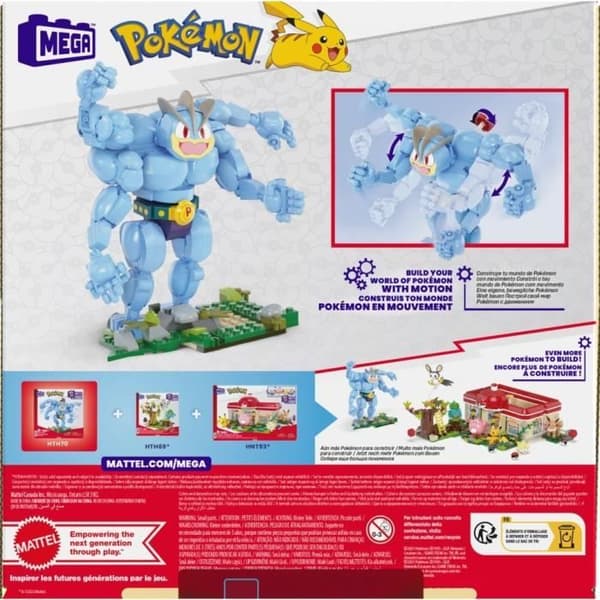 MEGA-Pokémon-Macogneur-ledad figur 401 delar HTH70