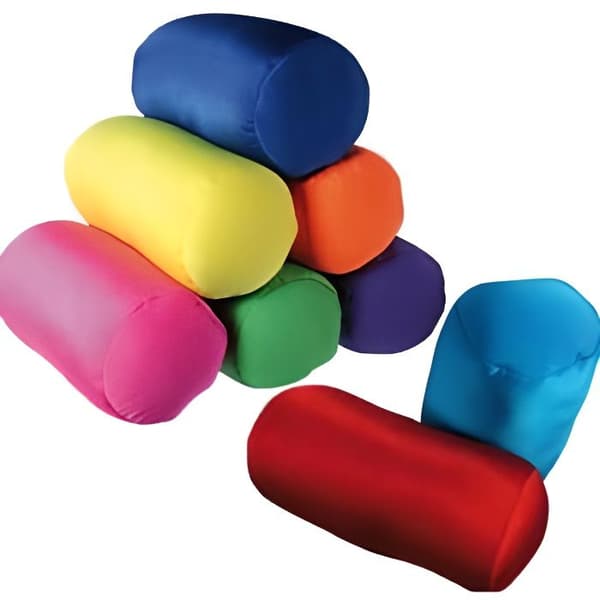 Mikrobollkudde - 30 x 15 cm - Syntetisk - Rektangulär - Enfärgad