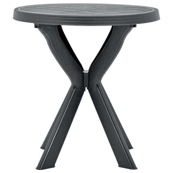 Bistrobord utomhus - Antracit - 70 x 70 cm