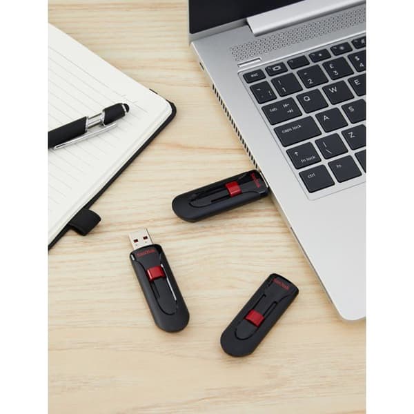 USB-minne - SANDISK - CRUZER GLIDE - 32 Go - USB 2.0 - 3-pack