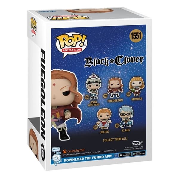 Funko - Black Clover -POP! Fuegoleon 9 cm