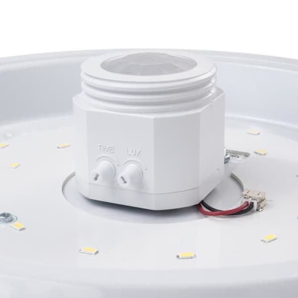 Maclean Plafon med 12W LED PIR rörelsesensor räckvidd 6m MCE131 6m
