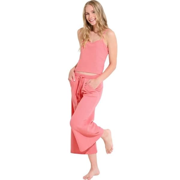 Pyjamakortbyxor dam Lisca Freely - rosa