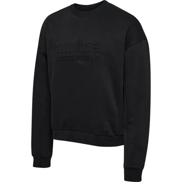 Sweatshirt Hummel Boxy Logo - svart