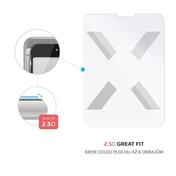 Härdat skyddsglas - FIXED - Apple iPad Pro 11" - Transparent - Glas - 2018-2021