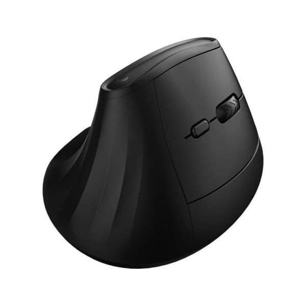 Ewent EW3208 ergonomisk trådlös/Bluetooth optisk mus svart