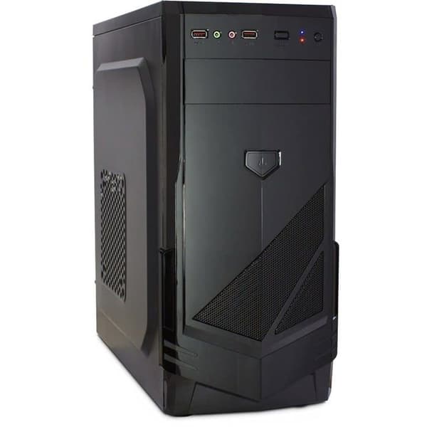 Inter-Tech B-30 PC-fodral - Svart - ATX/Micro-ATX - 2 främre fläktar - 5 interna fack