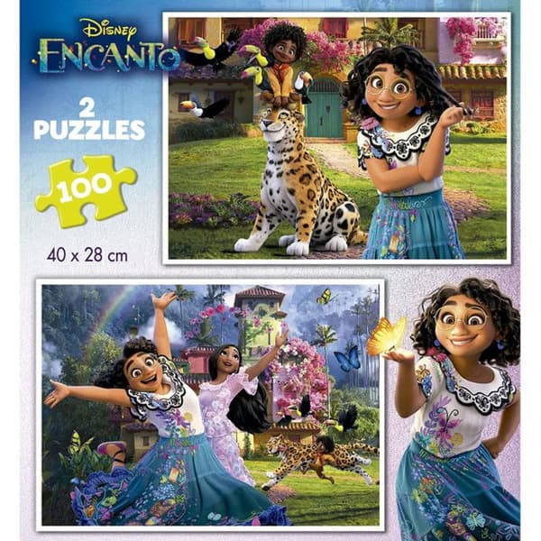 Pussel 2 x 100 bitar: Disney: Encanto