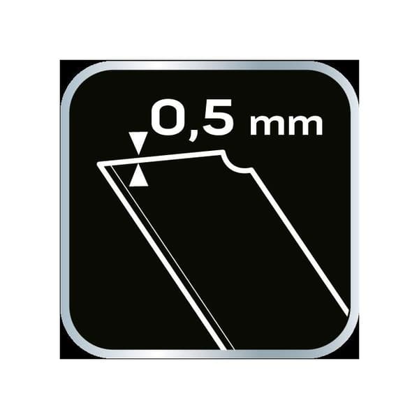 Fällkniv - NEO - 63-014 - 18 mm - Skruvlås - Antiglidsmaterial