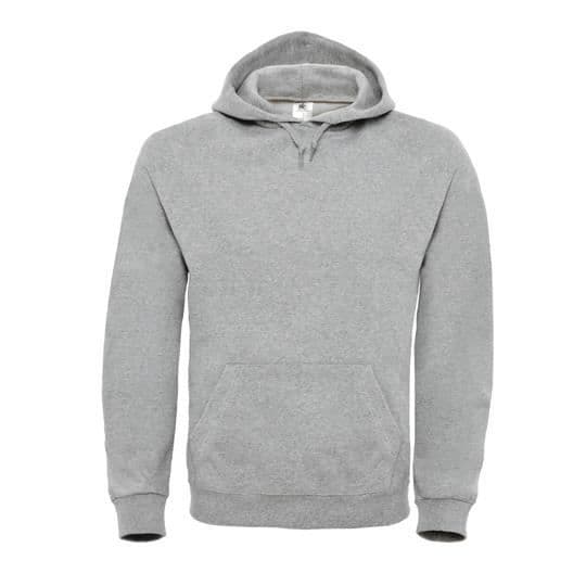 B&C Wui21 Sweat Id.003 Heather-Grå XXL