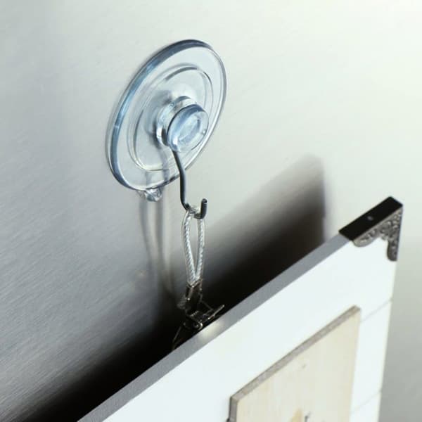 Sugkoppar - COM-FOUR - CF13984 - Transparent - Silver - 40 stycken
