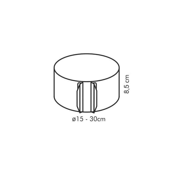 Bakform - Tescoma - 623380 - Rostfritt stål - 85 mm - 30 cm