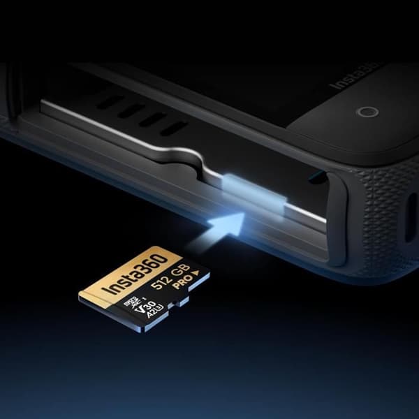 Minneskort microSD - INSTA360 - microSDXC 512 Go - V30 - A2 - 90 Mo/s