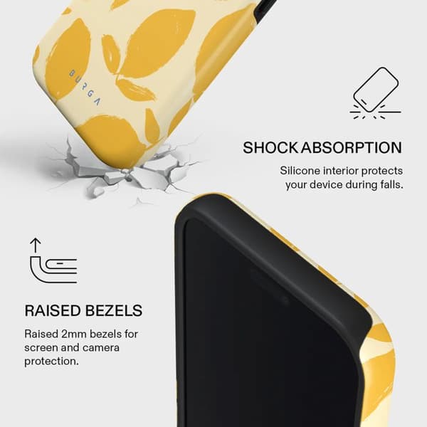 Coque Tough MagSafe Apple iPhone 17 Pro - Citron Tart