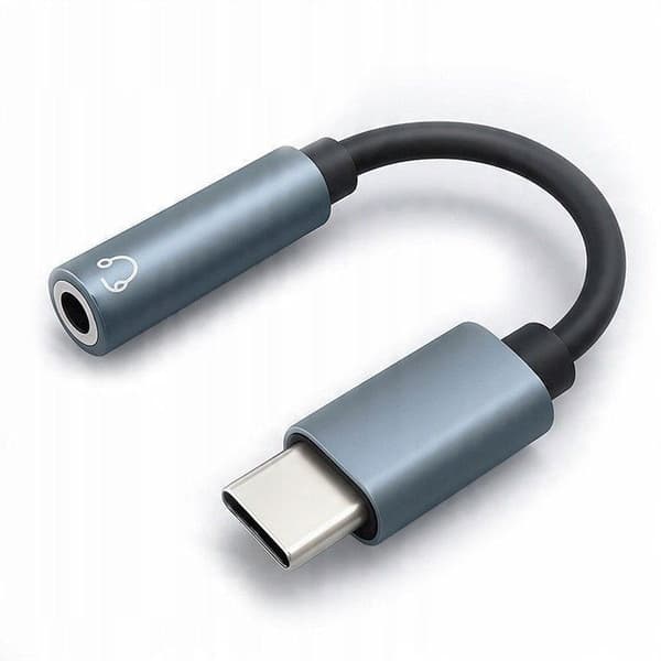 Ljud- och videoadapter Qoltec - 51786 - USB C till 3,5 mm jack 10 cm