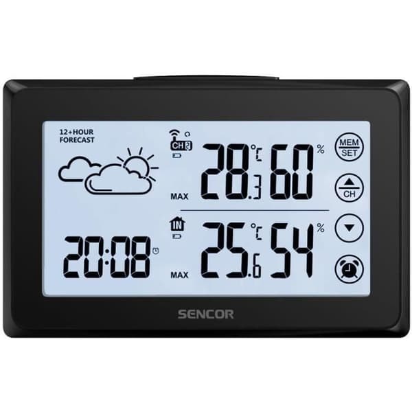 Väderstation med trådlös sensor - Sencor - SWS 2850