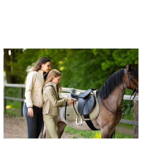 Flickjacka ridning full zip BR Equitation Eevolv Softshell Kayla