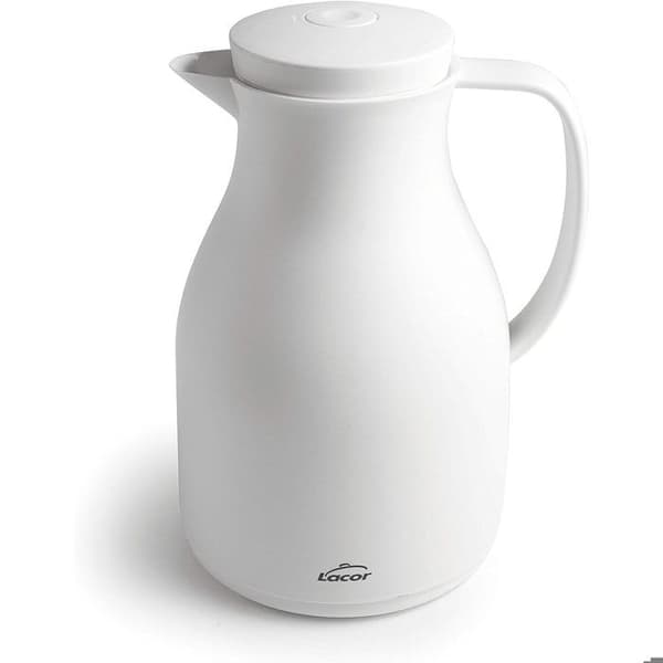 Termoskruka - LACOR - 1,5L - Vit - Lätt - Dubbelvägg