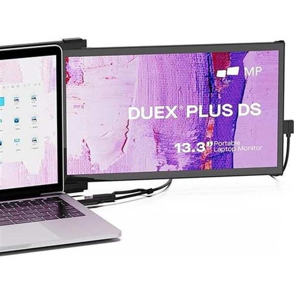 Ecran PC Mobile Pixels Duex Plus DS Mobil Pixels skjutskärm 13,3'' för bärbar dator