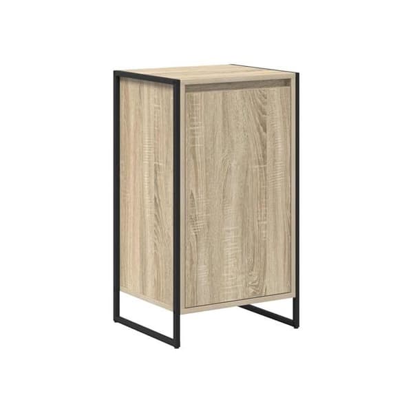 Ingenjörsträbuffé - vidaXL - Sonoma - 43x36x75,5 cm - Dörr - Golvmontering - Montering krävs