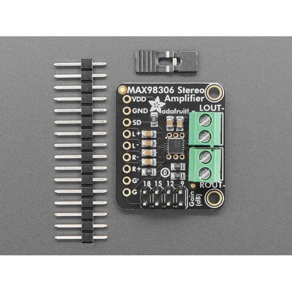 Adafruit Stereo 3.7W Klass D Ljudförstärkare MAX98306