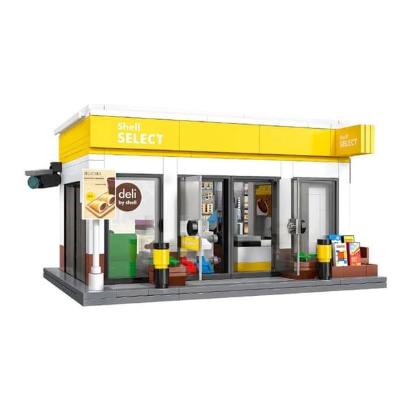 CaDA station Shell Select Bricks - JAMARA - Gul - Plast - Från 8 år