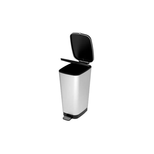 KIS Chic Pedal Bin - 42,5L - Rostfritt stål Look
