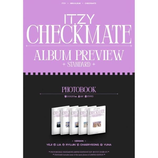 Album ITZY - CHECKMATE Standardutgåvan