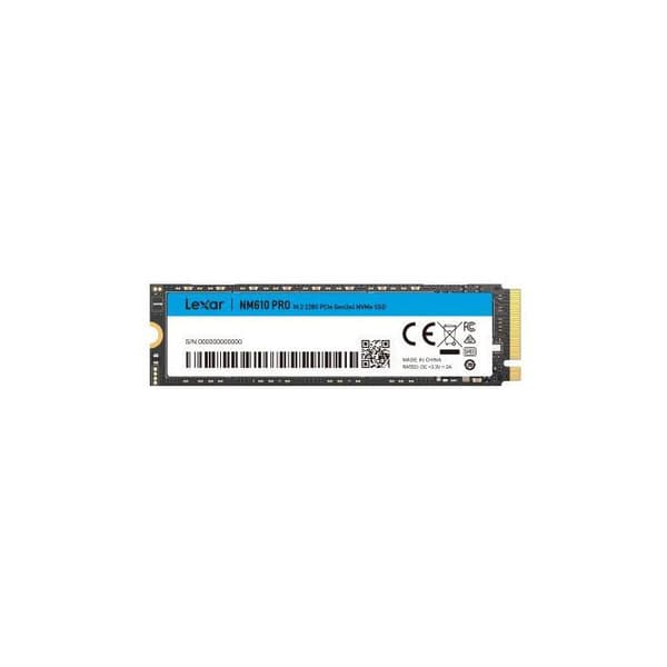 LEXAR - NM610PRO - SSD-hårddisk - 500 Go - M.2 2280 PCIe Gen 3x4
