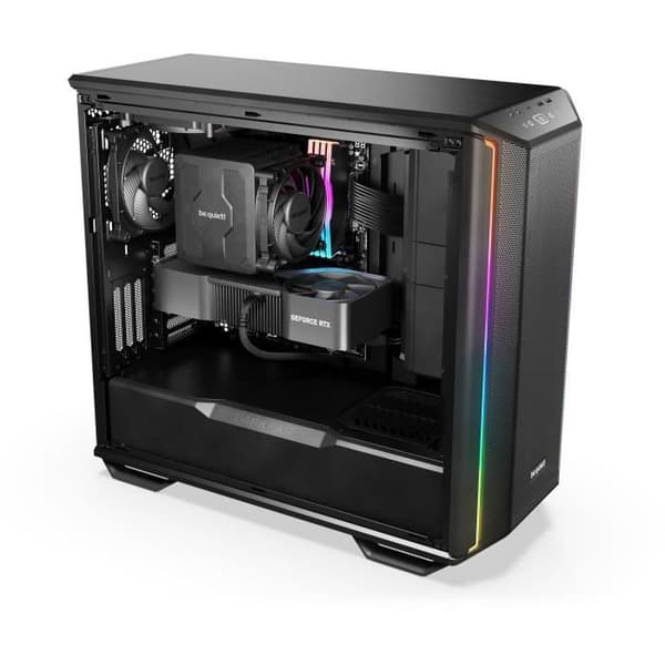 PC-chassi - BE QUIET! - Dark Base 701 - Svart - Midi-Tower - Härdat glas